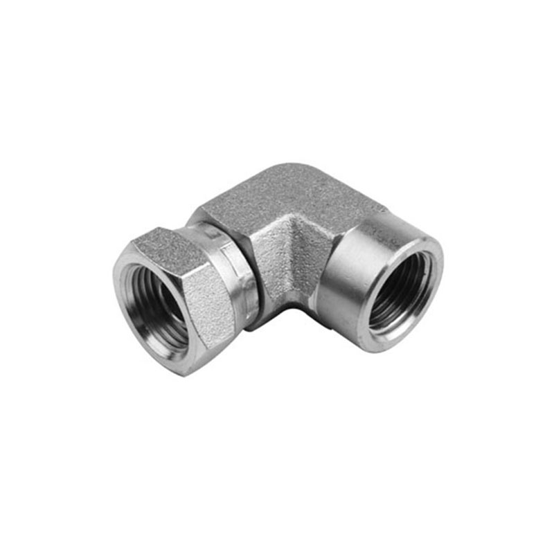 1502 - Pipe to pipe Swivel  Female Elbow 90°