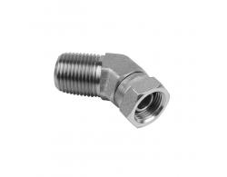1503 - Pipe Male to Pipe Swivel Female Elbow 45°
