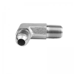 2501-L - JIC to Pipe Male Long Elbow 90°